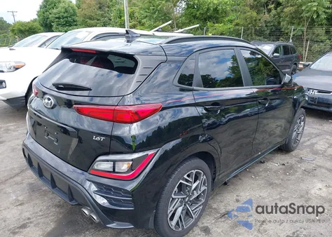 2023 Hyundai Kona N Line из США, поврежденный, VIN KM8K33A35PU002013